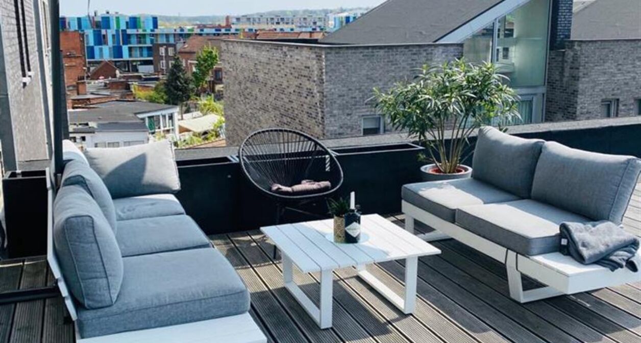 Modern appartement met 2 slaapkamers en uitzonderlijk terras