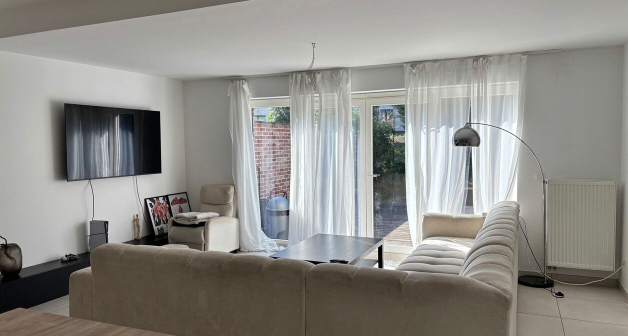 Gelijkvloerse verd. + tuin te huur in Aarschot